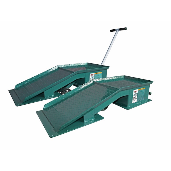 Safeguard Truck Ramps with T-handle, Pair, 13.5" Width, 20 Ton Capacity 69200 - main